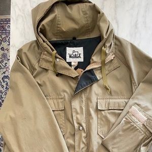 SOLD!!!Wool rich Vintage Rain Jacket